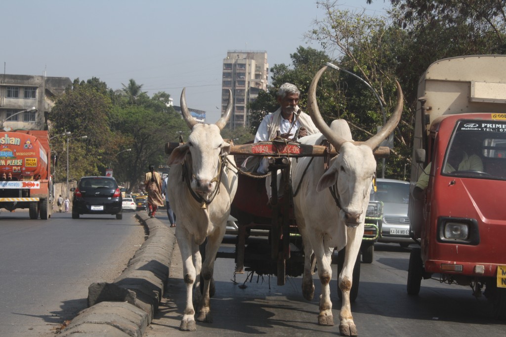 Traffic jam in Mumbai