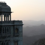 Sunset from Monsoon Palace overlooking Udaipur