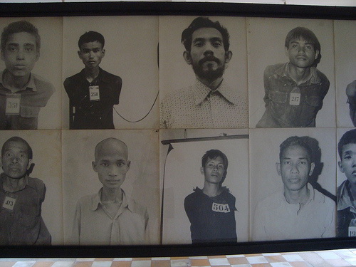 Haunting photos of male prisoners prior to execution at S21