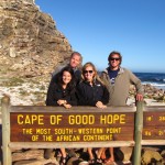 With friends at the Cape of Good Hope