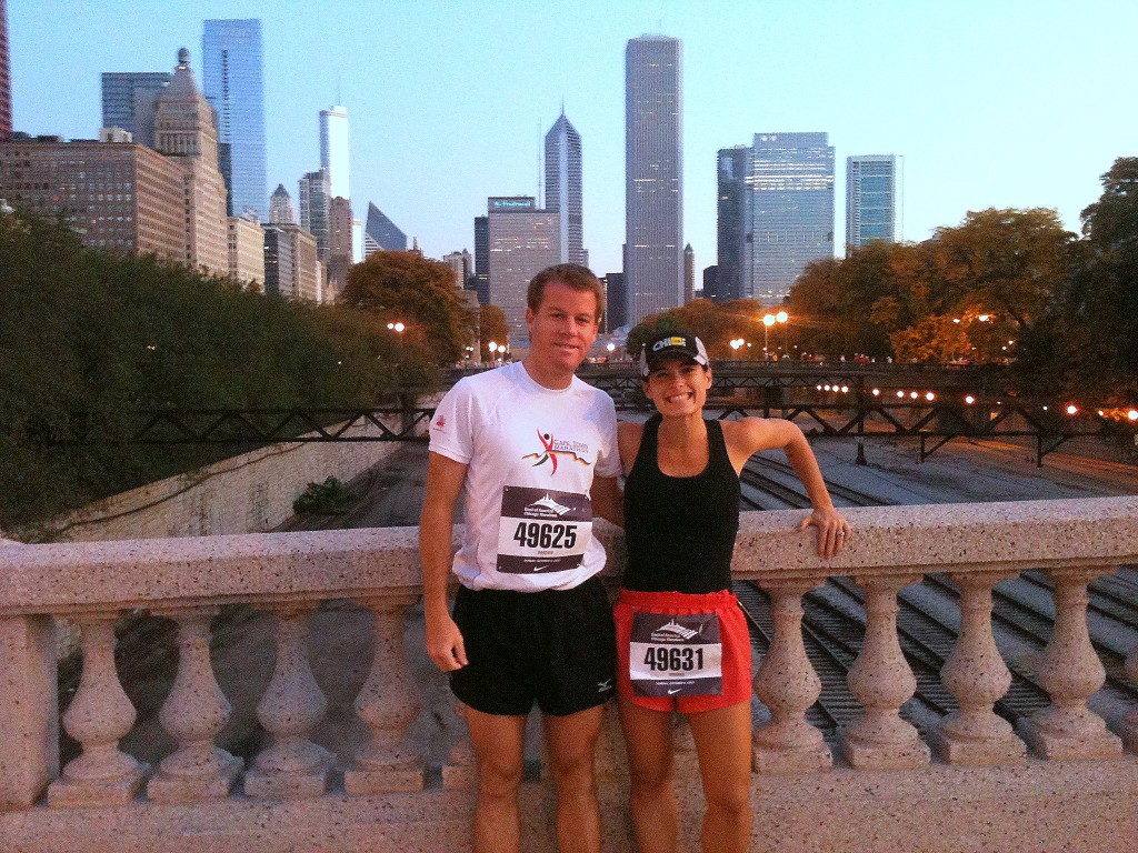 Chicago Marathon Morning 2011 | Round We Go