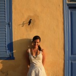 Laura in Symi, Greece