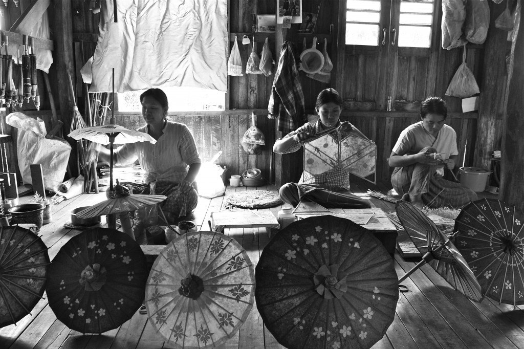 Parasol Factory | Inle Lake, Burma